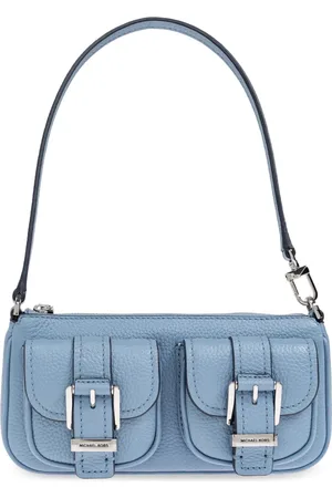 Michael Kors Dames, Tassen, Blauw, Maat: ONE Size Leer