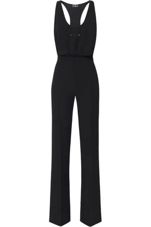 Elisabetta Franchi Dames, Jumpsuits & Playsuits, Zwart, Maat: XL Poliester