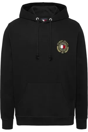 Tommy Hilfiger Heren, Sweatshirts & Hoodies, Zwart, Maat: L Katoen