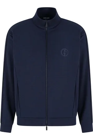 Giorgio Armani Heren, Sweatshirts & Hoodies, Blauw, Maat: L