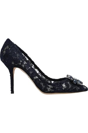 Dolce & Gabbana Dames, Schoenen, Blauw, Maat: 40 EU