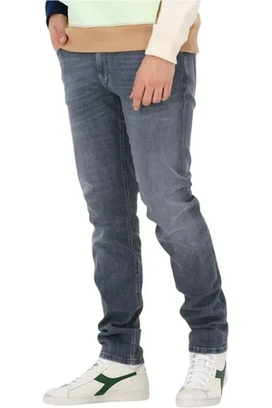 Alberto Heren, Jeans, Grijs, Maat: W32 L36