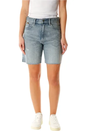 G-Star Dames, Korte broeken, Blauw, Maat: W31 Denim