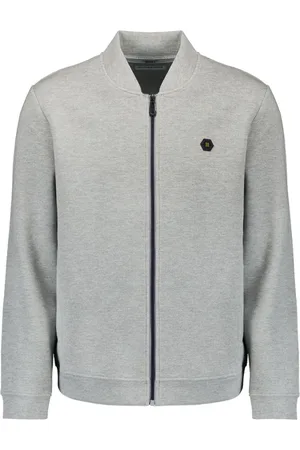 No Excess Heren, Sweatshirts & Hoodies, Grijs, Maat: 3XL Piqué