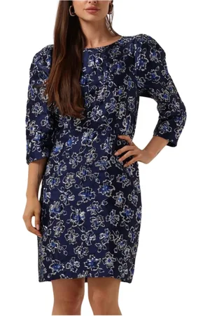 FREEBIRD Dames, Jurken, Blauw, Maat: M Denim