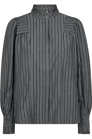 Co`Couture Dames, Blouses & Shirts, Zwart, Maat: L