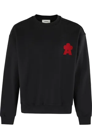 A PAPER KID Heren, Sweatshirts & Hoodies, Zwart, Maat: S