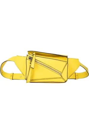 Loewe Dames, Pre-owned, Geel, Maat: ONE Size Leer