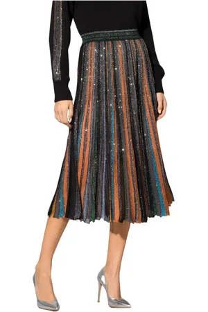 Missoni Dames, Rokken, Zwart, Maat: 2XS