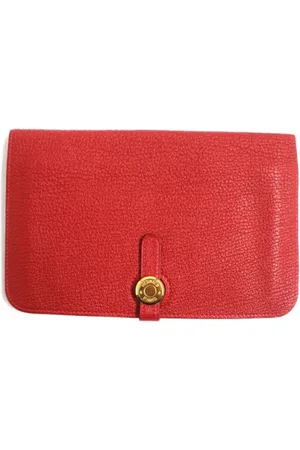 Hermès Dames, Pre-owned, Rood, Maat: ONE Size Leer
