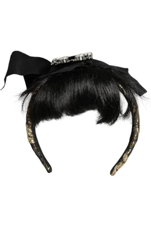 Dolce & Gabbana Dames, Accessoires, Zwart, Maat: ONE Size Zijde