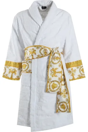 VERSACE Unisex, Nachtkleding & Lounge, Wit, Maat: 2XL Katoen