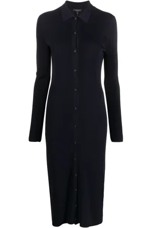 RAG&BONE Dames, Jurken, Blauw, Maat: XS Viscose