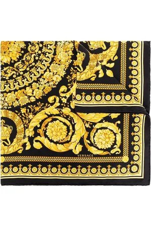 VERSACE Unisex, Accessoires, Geel, Maat: ONE Size Zijde