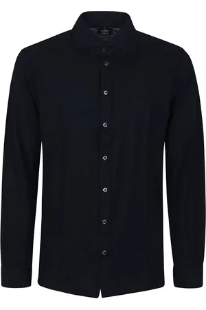 BARBA Heren, Overhemden, Blauw, Maat: 2XL Katoen