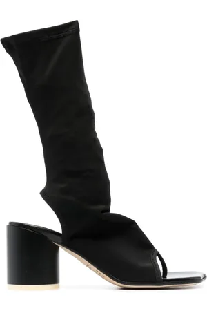 Maison Margiela Dames, Schoenen, Zwart, Maat: 36 EU Leer