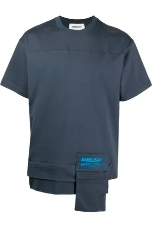 AMBUSH Heren, Tops, Blauw, Maat: M Katoen
