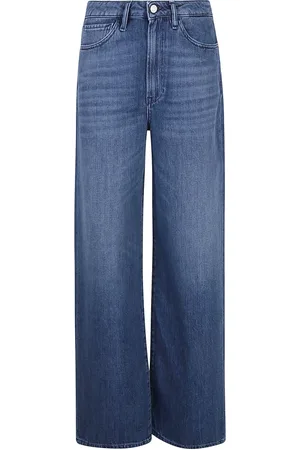3x1 Dames, Jeans, Blauw, Maat: W30 Denim
