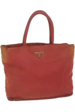 Prada Dames, Pre-owned, Rood, Maat: ONE Size Nylon