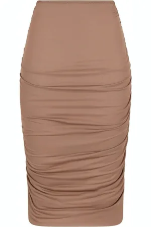 Dolce & Gabbana Dames, Rokken, Bruin, Maat: S Jersey