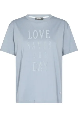 Mos Mosh Dames, Tops, Blauw, Maat: S Kasjmier