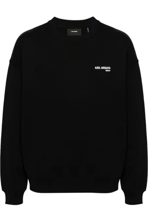 Axel Arigato Heren, Sweatshirts & Hoodies, Zwart, Maat: M Katoen
