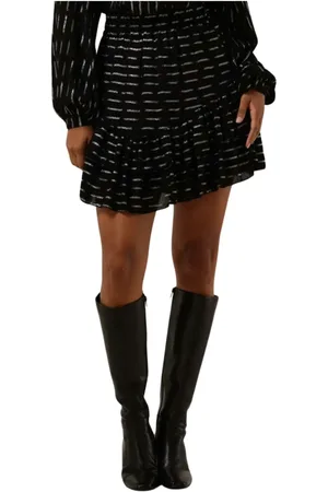 AMAYA Amsterdam Dames, Rokken, Zwart, Maat: XS Nylon