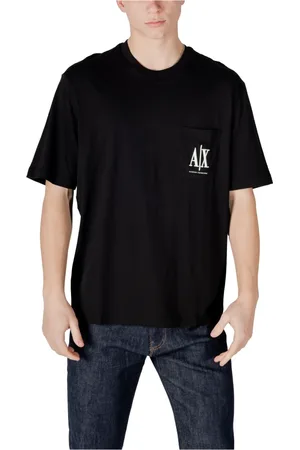 Armani Exchange Heren, Tops, Zwart, Maat: XS Katoen