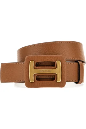 Hogan Dames, Accessoires, Bruin, Maat: 80 CM Leer