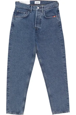 AMISH Heren, Jeans, Blauw, Maat: W34 Denim