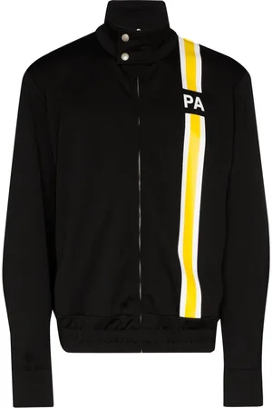 Palm Angels Heren, Sweatshirts & Hoodies, Zwart, Maat: S Poliester