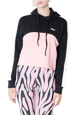 Fila Dames, Sweatshirts & Hoodies, Zwart, Maat: M