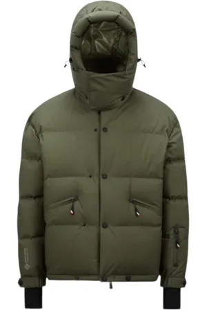 Moncler Heren, Jassen, Groen, Maat: 2XL Leer