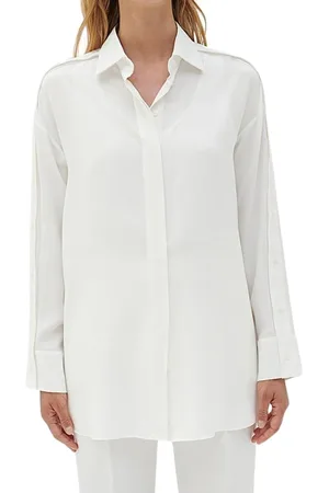 BARBARA BUI Dames, Blouses & Shirts, Wit, Maat: S Zijde