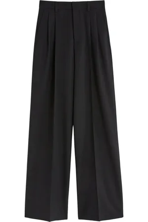 Filippa K Dames, Broeken, Zwart, Maat: XS Wol