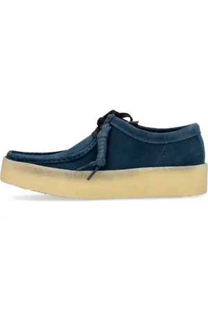 Clarks Heren, Schoenen, Blauw, Maat: 45 EU Suède