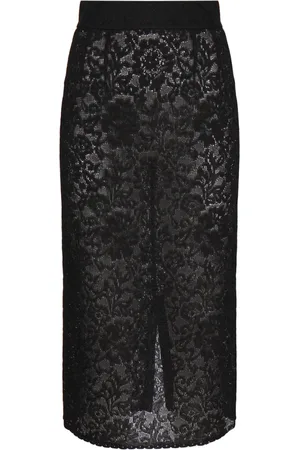 Dolce & Gabbana Dames, Rokken, Zwart, Maat: XS Viscose