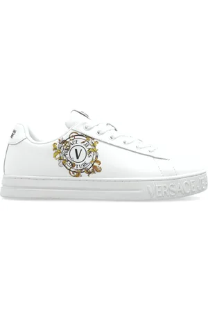 VERSACE Dames, Schoenen, Wit, Maat: 39 EU Leer