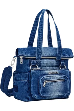 Desigual Dames, Tassen, Blauw, Maat: ONE Size