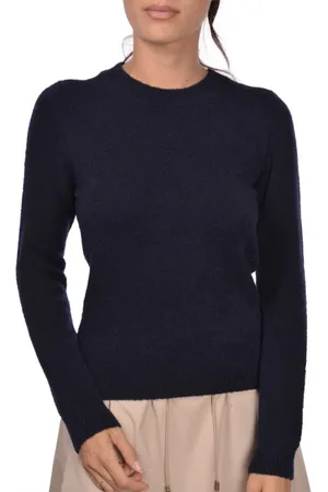 Gran Sasso Dames, Truien, Blauw, Maat: L Wol