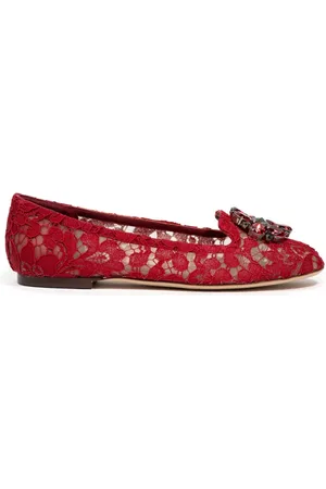 Dolce & Gabbana Dames, Schoenen, Rood, Maat: 36 1/2 EU
