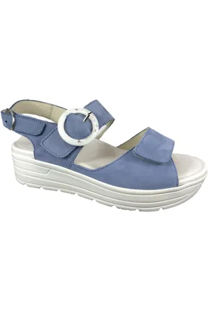 Solidus Dames, Schoenen, Blauw, Maat: 38 EU