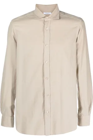 Boglioli Heren, Overhemden, , Maat: 3XL Katoen