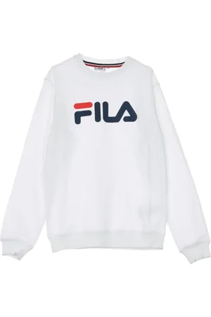 Fila Heren, Sweatshirts & Hoodies, Wit, Maat: L Katoen