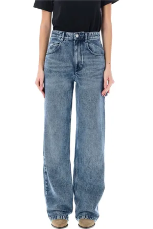 Isabel Marant Dames, Jeans, Blauw, Maat: XS Katoen