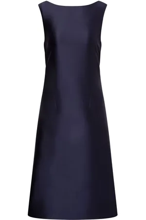 Alberta Ferretti Dames, Jurken, Blauw, Maat: M Zijde