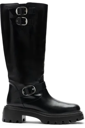 Stuart Weitzman Dames, Schoenen, Zwart, Maat: 41 EU Leer