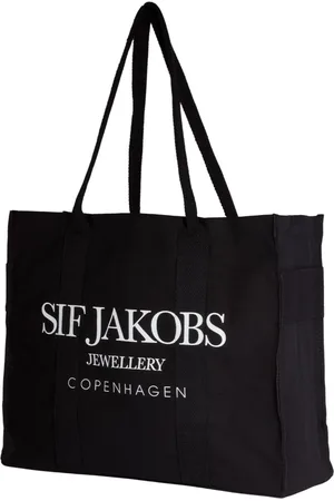 Sif Jakobs Dames, Tassen, Zwart, Maat: ONE Size Katoen