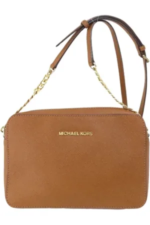 Michael Kors Dames, Pre-owned, Bruin, Maat: ONE Size Leer