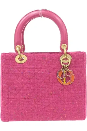 Dior Dames, Pre-owned, Roze, Maat: ONE Size Tweed